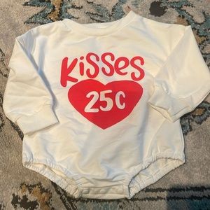Kids valentines outfit 0-3 M